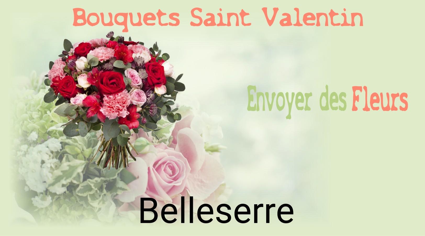Roses de Saint-Valentin livrées à Belleserre